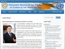 Tablet Screenshot of cyprusun.org